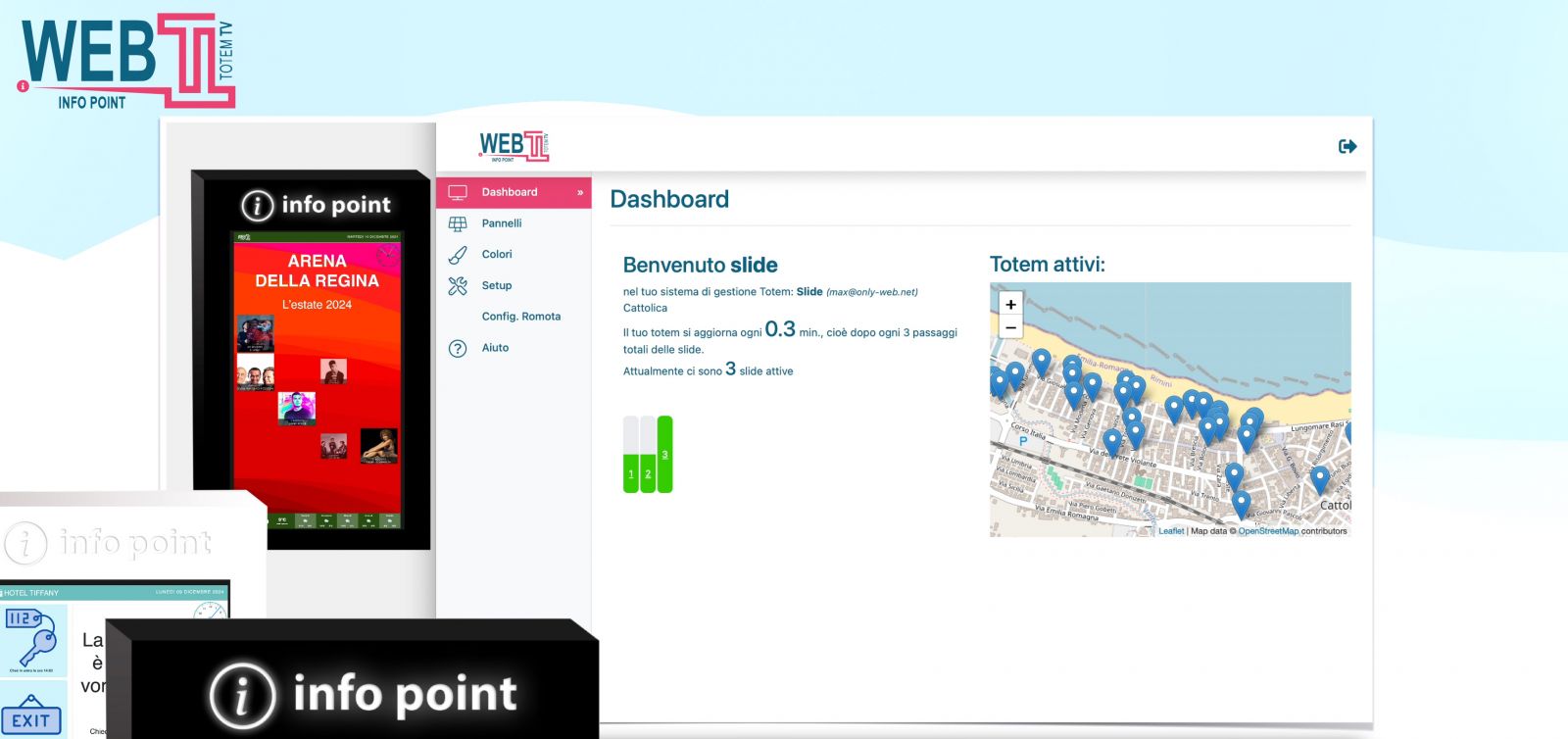 WebTT info point digitale
